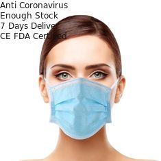 ماسک صورت یکبار مصرف نرم فیلتراسیون بالا ماسک دهان غیر بافته غیر تحریک کننده