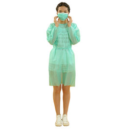 Non Woven Disposable Medical Gowns With 18-40g/M2 Weight Free Samples