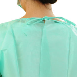 Non Woven Disposable Medical Gowns With 18-40g/M2 Weight Free Samples