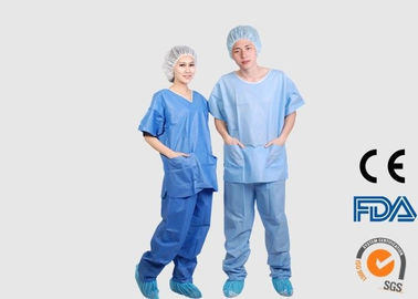 اسکراب های پزشکی یکبار مصرف اثبات گرد و غبار ، لباس های دندانپزشکی یکبار مصرف ضد خون
