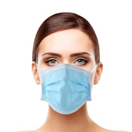 ماسک صورت یکبار مصرف نرم فیلتراسیون بالا ماسک دهان غیر بافته غیر تحریک کننده